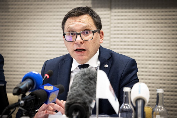 Fotó: RAMON VAN FLYMEN / ANP MAG / ANP VIA AFP Adatbázis a konfliktusok során elkövetett nemzetközi bűncselekmények bizonyítékainak összegyűjtésére