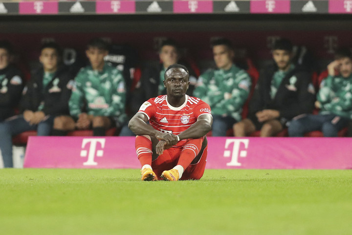 Fotó: AFP/dpa Picture-Alliance/Marcel Engelbrecht Mané újra a csapattal edzett a Bayern Münchennél
