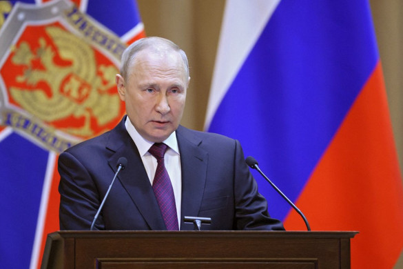 Putyin: Oroszország a háborúban a létéért küzd