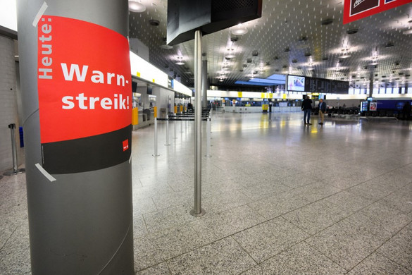 Ismét sztrájk lassítja a németországi légi közlekedést
