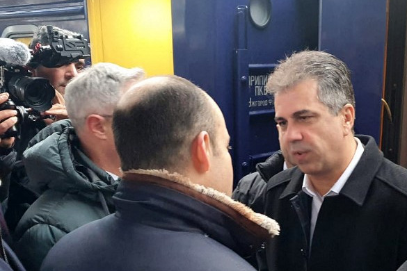 Az izraeli külügyminiszter Kijevbe érkezett