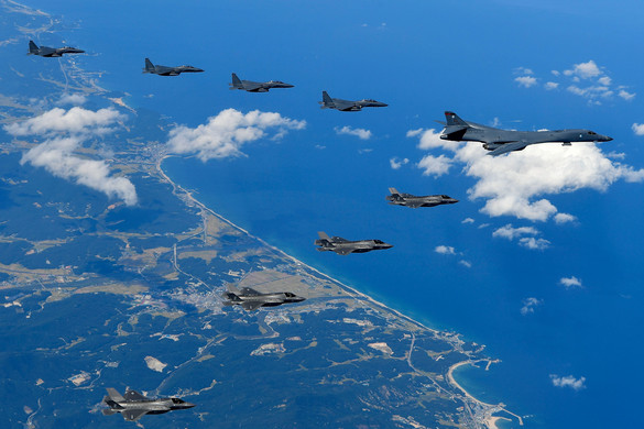 Újabb közös légi hadgyakorlatot tartottak a dél-koreai és az amerikai erők