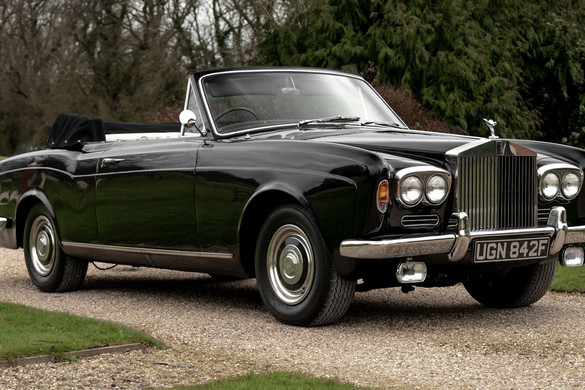 Michael Caine első autója volt ez a fenséges Rolls-Royce kabrió