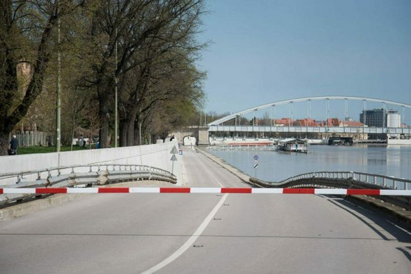 A Tisza áradása miatt lezárják a szegedi rakpartot