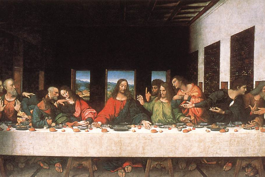 Fotó: Wikipédia Leonardo da Vinci: Az utolsó vacsora