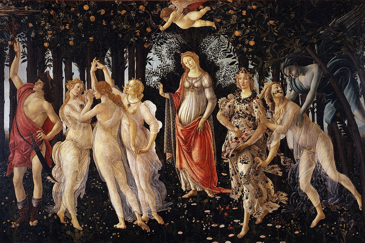 Fotó: Wikipédia Sandro Botticelli: Primavera