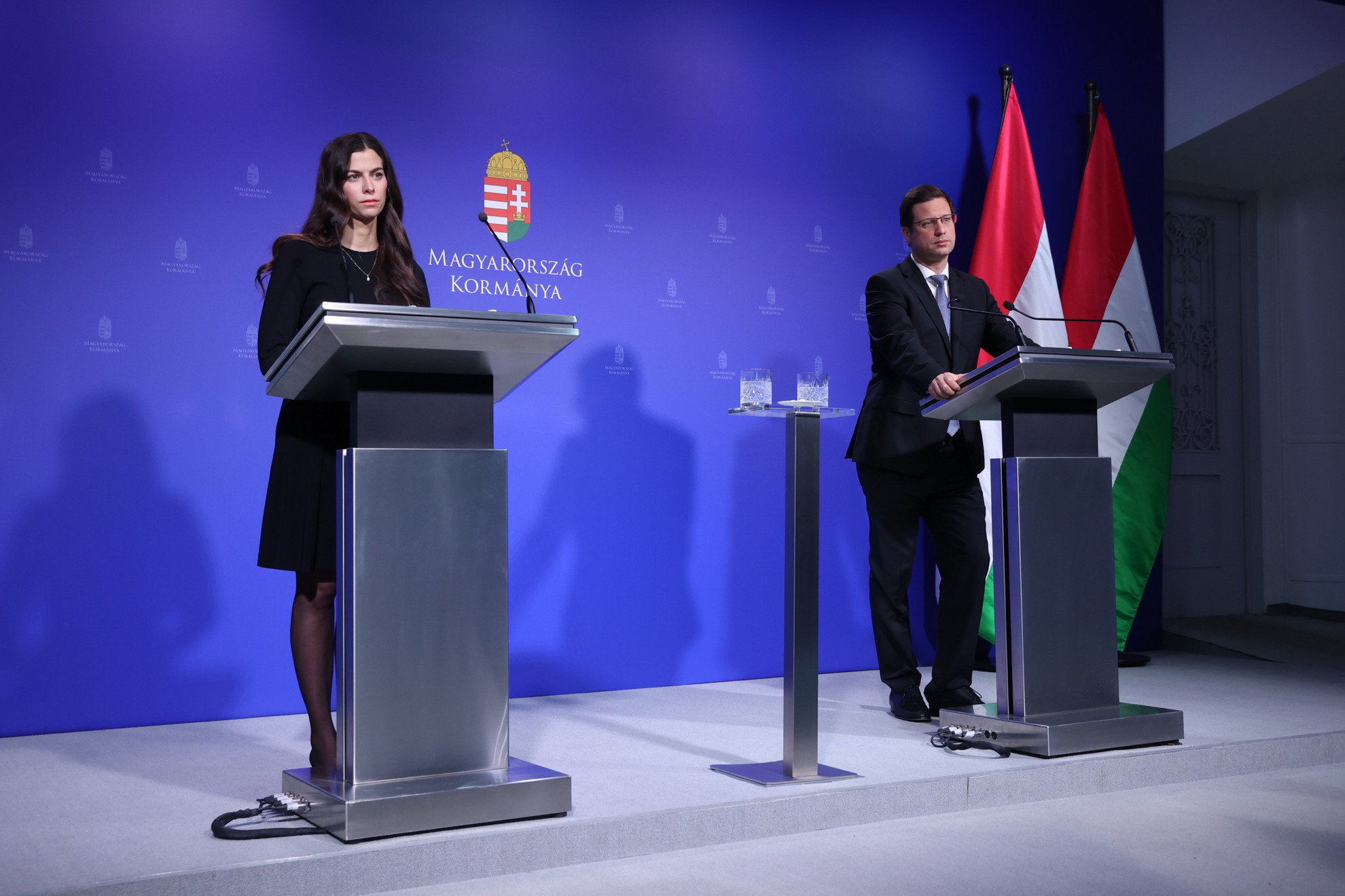 Szentkirályi Alexandra és Gulyás Gergely