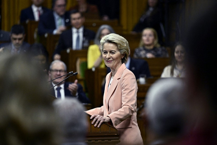 Fotó: Justin Tang / POOL / AFP Ursula von der Leyen: Kanada a katonák kiképzésével megmentette Ukrajnát