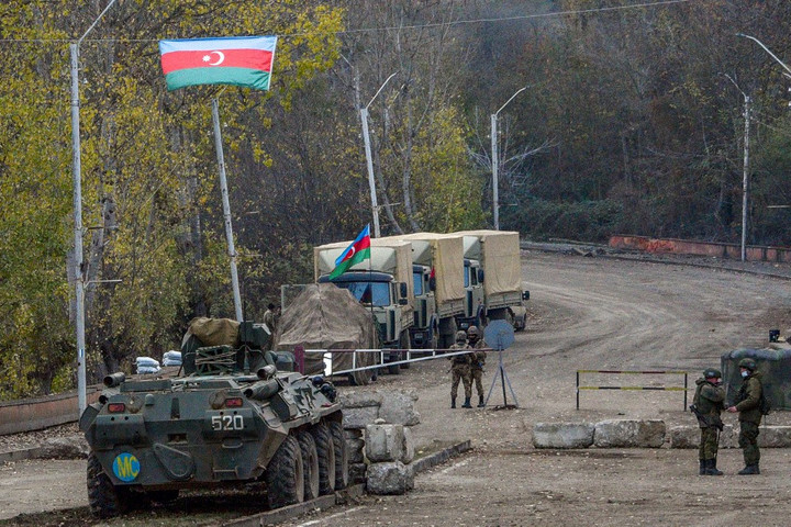 Orosz védelmi minisztérium: Azerbajdzsán megszegte a tűzszüneti megállapodást