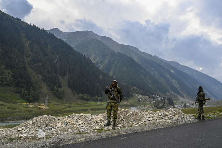 Fotó: AFP/Tauseef Mustafa Feszült a helyzet India és Kína között