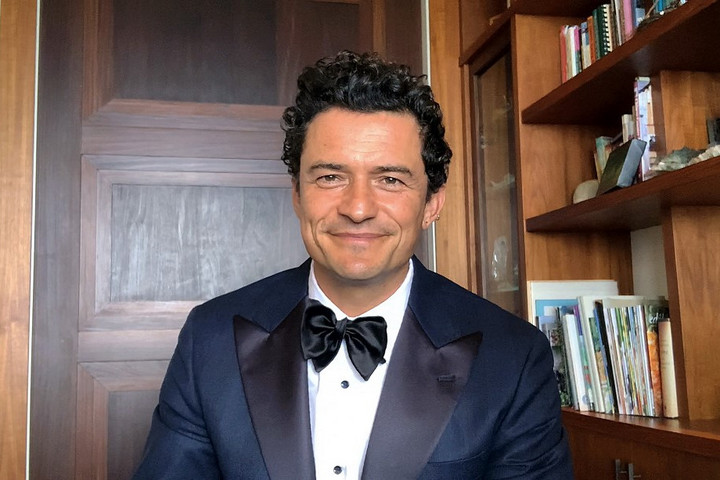 Fotó: Getty Images via AFP Orlando Bloom is ellátogatott Ukrajnába