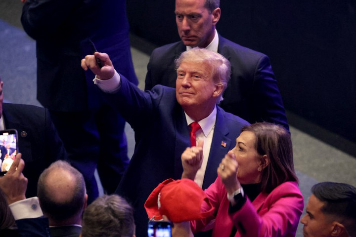 Fotó: Getty Images North America via AFP/Scott Olson Donald Trump hatalmas fölénnyel nyerne meg egy ma tartandó választást