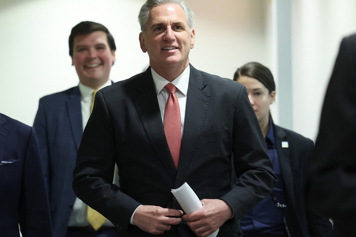 Fotó: Getty Images North America/Getty Images via AFP/Kevin Dietsch Kína megtorlással fenyeget, ha Kevin McCarthy találkozik a tajvani elnökkel