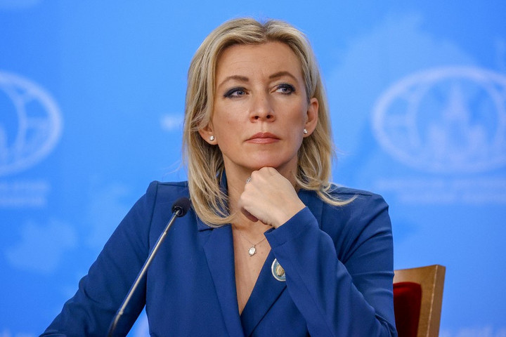 Fotó: Russian Foreign Ministry Press/Anadolu Agency/Anadolu Agency via AFP Zaharova: A Nyugat teljesen el akarja pusztítani Ukrajnát