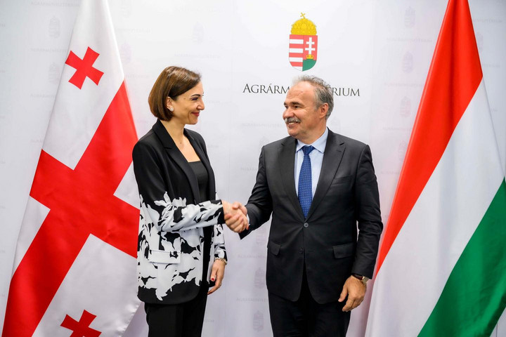 Fotó: Facebook/Nagy István Nagy István: Egyre erősebbek az agrárkapcsolatok Georgia és Magyarország között
