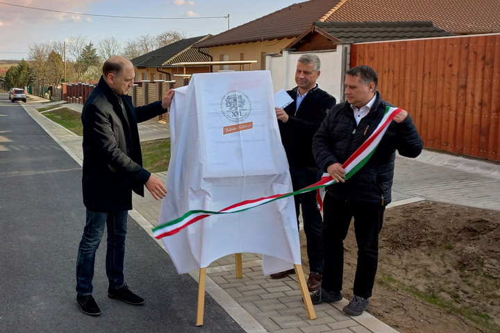 Fotó: Fidesz Budapest Nincs több földút Cinkotán