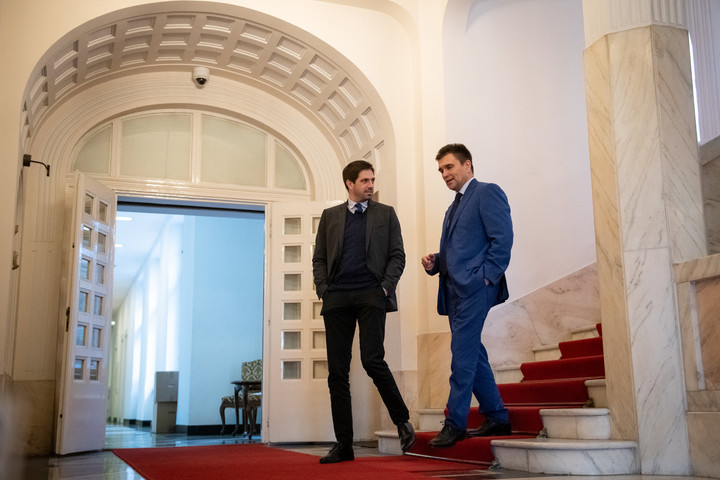 Fotó: MTI/KKM Magyar Levente fogadta Pavlo Klimkin volt ukrán külügyminisztert