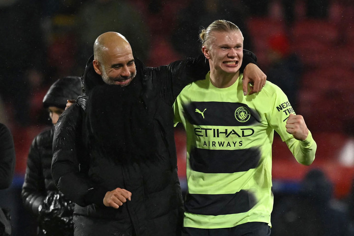 Guardiola: Haaland Messi és Ronaldo szintjén van