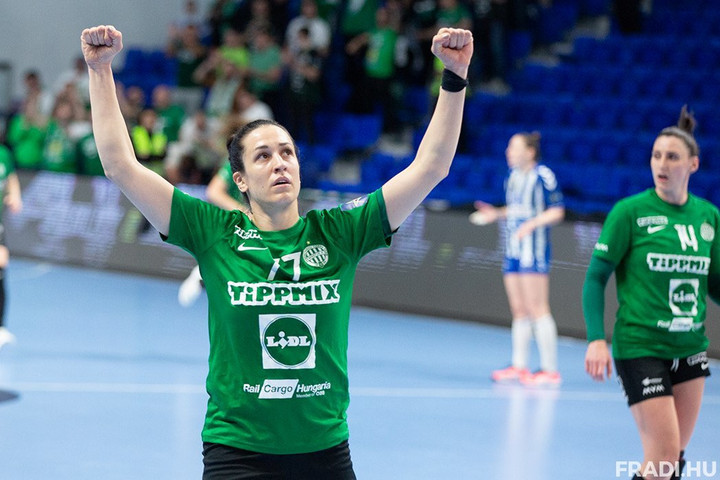 Fotó: Fradi.hu Női kézilabda BL: Négygólos előnyben a Ferencváros