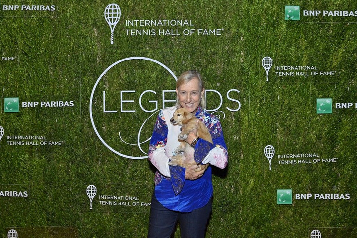 Fotó: Getty Images via AFP/Roy Rochlin Felépült a rákbetegségből Martina Navratilova