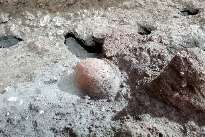 Ókori pillanatképre bukkantak Pompejiben