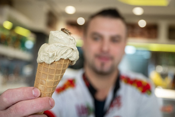 Tücsökízű fagyi Berlinből