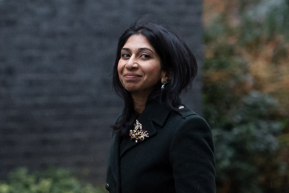 Braverman: Nem maradhatnak Nagy-Britanniában a határt illegálisan átlépő menedékkérők