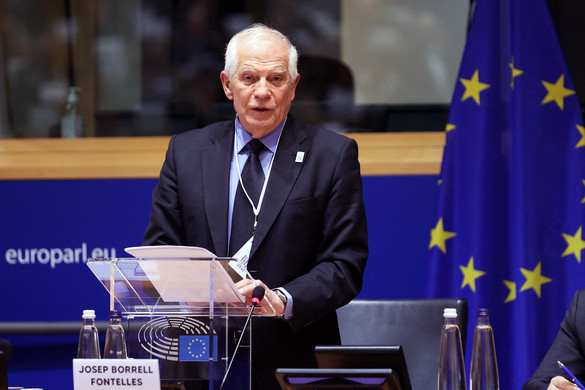 Borrell: Az EU szerint az egyetlen megvalósítható béketerv az, amit Zelenszkij közölt