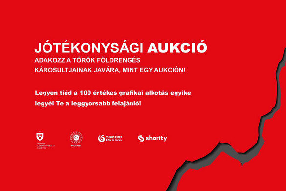 A Képzőművészeti Egyetem jótékonysági adományozást szervez a török földrengés áldozatai javára