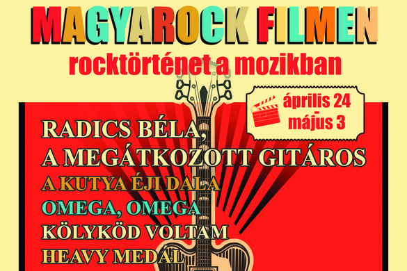 A Radics-filmet május folyamán hét városban láthatja a közönség a Magyarock filmen című rocktörténeti filmfesztiválon 