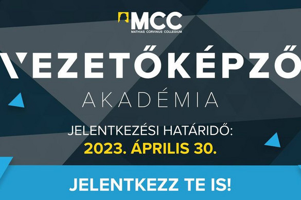 Egyedülálló képzési lehetőséget kínál friss diplomás fiataloknak az MCC