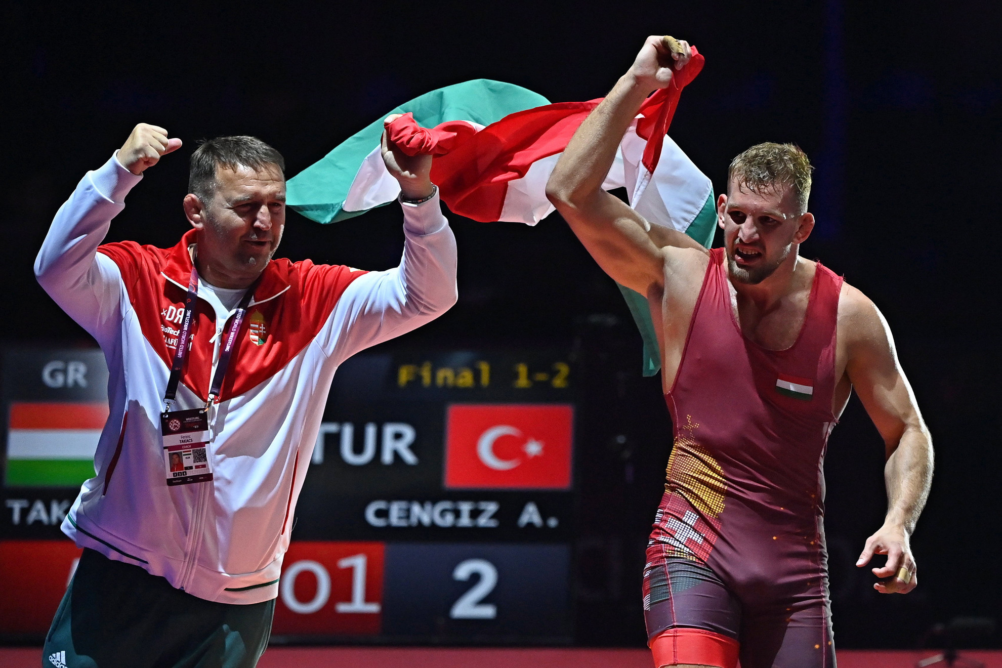 Április 22., szombat: Birkózó Eb – Takács István nehéz helyzetből felállva Európa-bajnok. Korábban a nőknél Bognár Erika (55 kg) és Orsós Sztálvira (53 kg) második, a szabadfogásúaknál Bajcajev Vlagyiszlav (97 kg) és Ligeti Dániel (125 kg) harmadik lett, csakúgy mint szombaton a kötöttfogású Lévai Zoltán (77 kg)