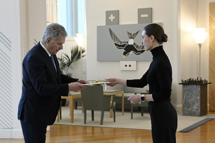 Fotó: AFP/Lehtikuva/Markku Ulander Benyújtotta kormánya lemondását a finn miniszterelnök
