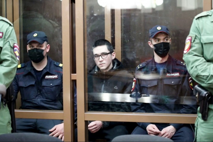 Fotó: Handout/Russian Prosecutor General's office/AFP Életfogytiglant kapott a kazanyi iskolai ámokfutó