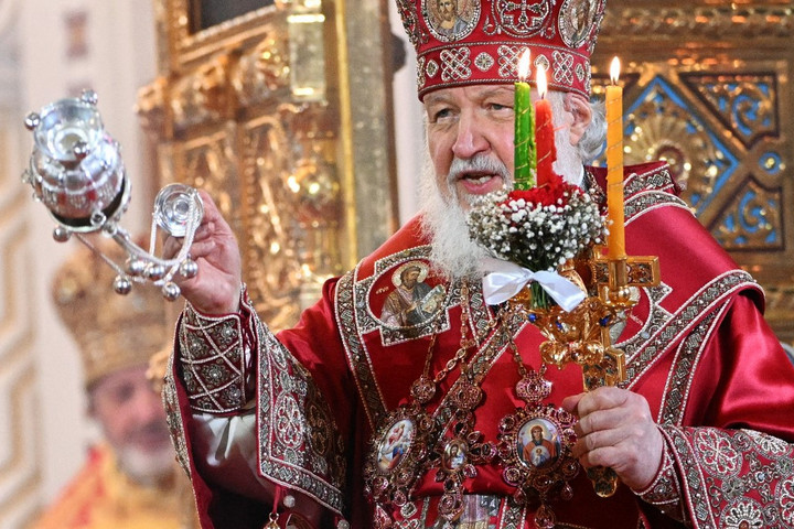 Fotó: AFP/Sputnik/Pavel Bednyakov Kirill pátriárka: Ma globális léptékben alakul ki egy új pogányság