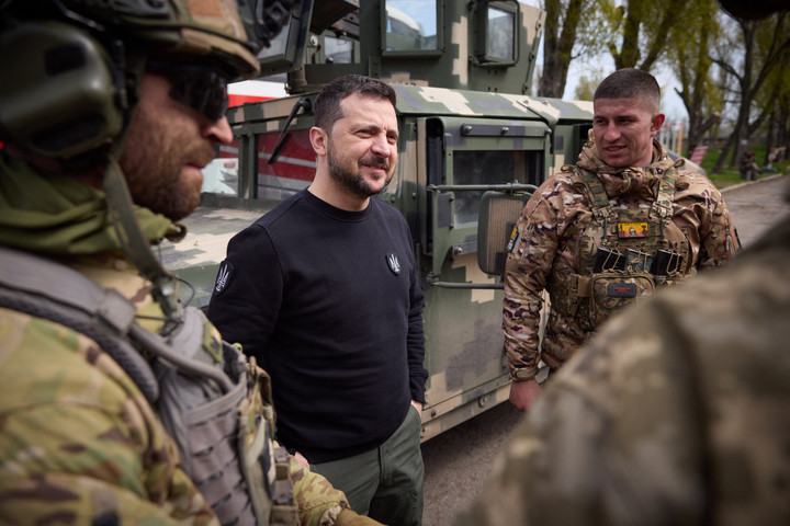 Fotó: AFP / Handout / UKRAINIAN PRESIDENTIAL PRESS SERVICE A Zelenszkij-szivárogtatással az amerikaiak a háború lezárását koreografálhatják