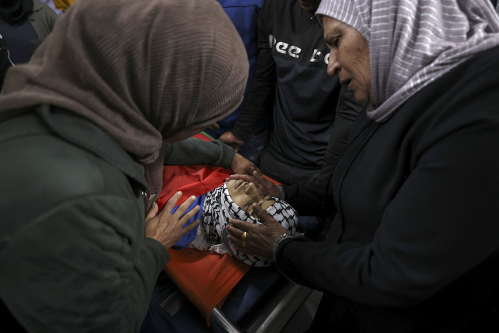 Fotó: HAZEM BADER / AFP Agyonlőttek egy palesztin tizenévest egy ciszjordániai összecsapásban