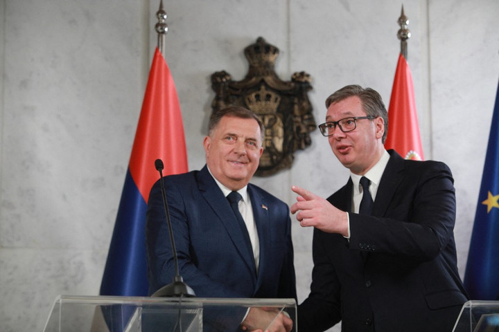 Fotó: Anadolu Agency via AFP/Milos Miskov Erősen gondolkodik a szakításon a boszniai Szerb Köztársaság
