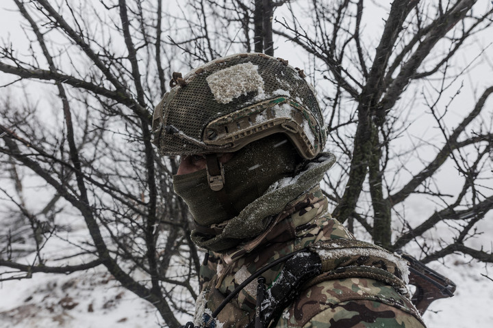 Fotó: DIEGO HERRERA CARCEDO / ANADOLU AGENCY / ANADOLU AGENCY VIA AFP Német zsoldosok jelentek meg Ukrajnában