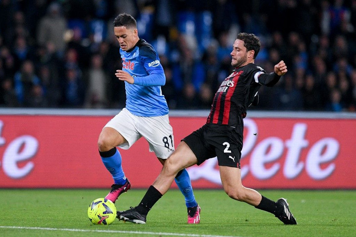 Fotó: NurPhoto via AFP/Giuseppe Maffia A Milan kiütötte a Napolit