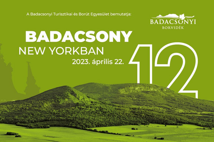 Fotó: Facebook/Badacsony New Yorkban 2023. Badacsony New Yorkban – Harminchat pincészet a budapesti nagy kóstolón
