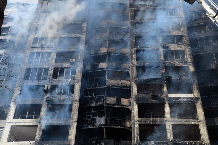 Fotó: PAVLO BAHMUT / NURPHOTO / AFP Az ENSZ szerint a háborús áldozatok egyharmada idős ember