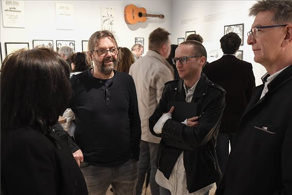 Fotó: MTI/Kovács Tamás Cseh Tamás-kiállítás nyílt a Petőfi Irodalmi Múzeumban