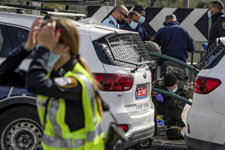 Fotó: AFP/Jaafar Ashtiyeh Agyonlőttek egy palesztin merénylőt Ciszjordániában