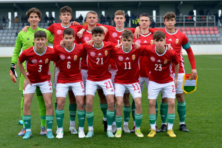 Fotó: mlsz.hu A magyar U15-ös válogatott nyerte a Négy Nemzet-tornát