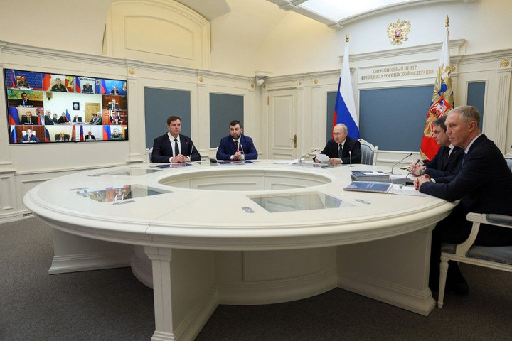 Fotó: Szputnyik/AFP/Gavriil Grigorov Putyin: Nyugati szolgálatok vesznek részt a terrortámadások előkészítésében
