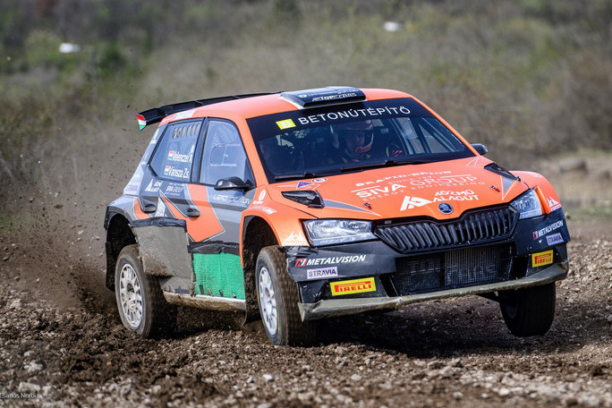 Fotó: Facebook/DuEn Rally Bútor Róbert nyerte a rali-ob szombati szakaszait