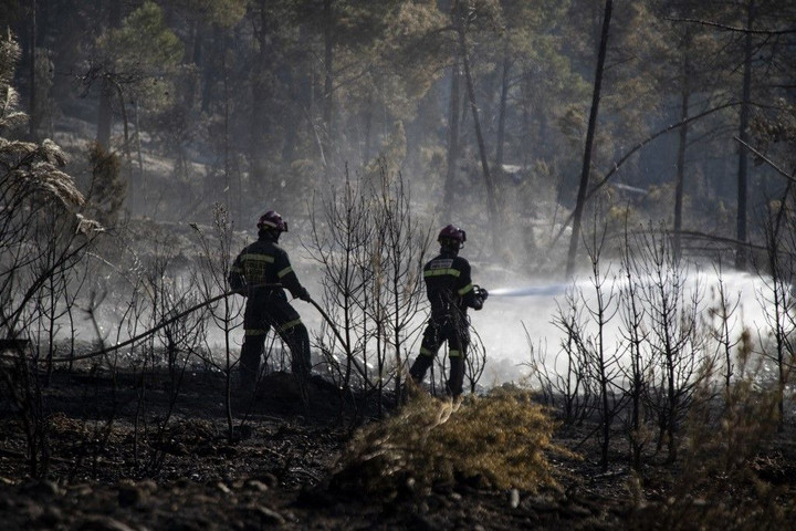 Fotó: NurPhoto via AFP/Jose Miguel Fernandez Erdőtűz pusztít Spanyolországban