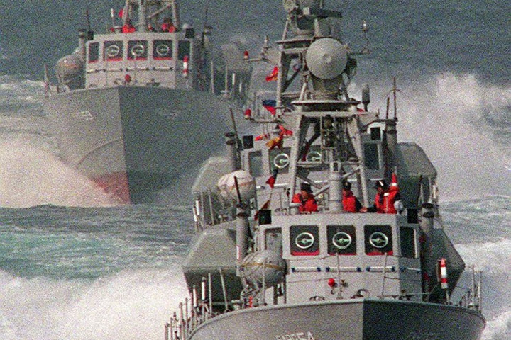 Fotó: AFP/Tao-Chuan Yeh Ismét kínai hadihajókat észleltek Tajvan körül