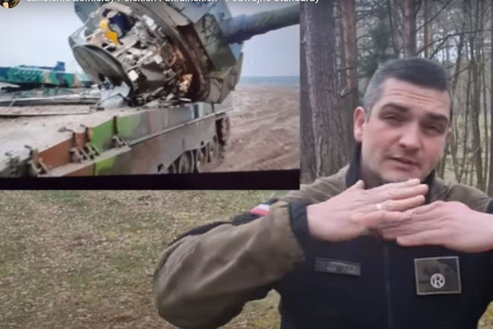 Sikeresen leamortizáltak két Leopárdot az ukrán katonák